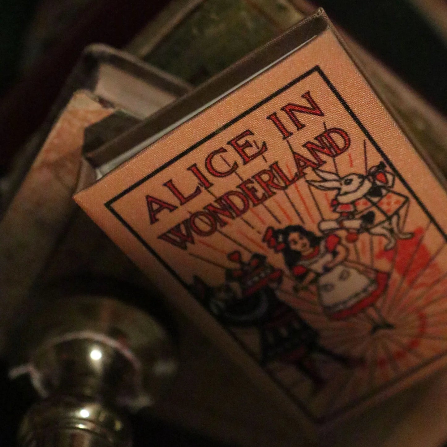 Alice In Wonderland Book Wallet